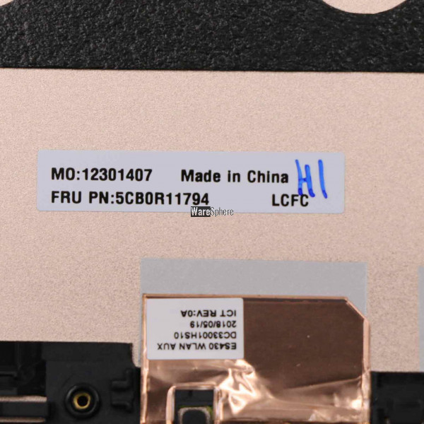 Contraportada del LCD del ordenador portátil de oro para Lenovo IdeaPad 530S-14ARR 530S-14IKB 5CB0R11794
